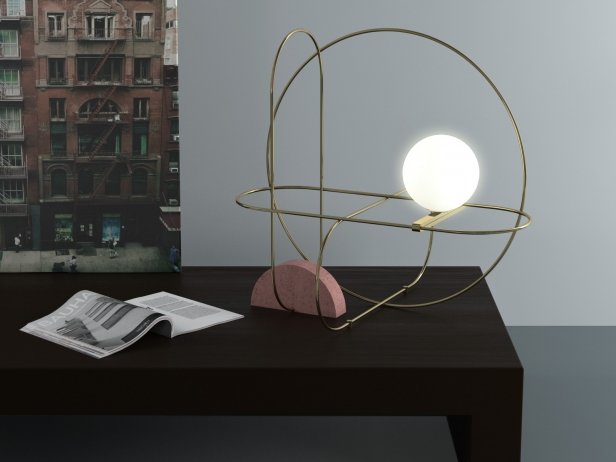 Setareh Table Lamp by Fontana Arte Lamps